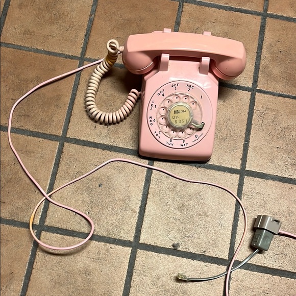 Cell Phones & Accessories | Vintage Pink Rotary Dial Telephone | Poshmark